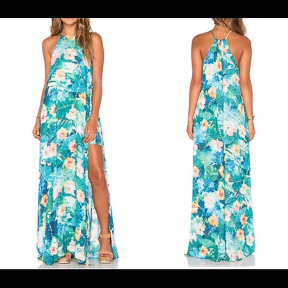 Tropical Show Me Your Mumu Bronte Maxi Dress